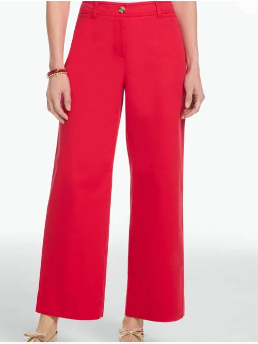 Ann Taylor Wide Leg Women's Cropped Pants, size 12